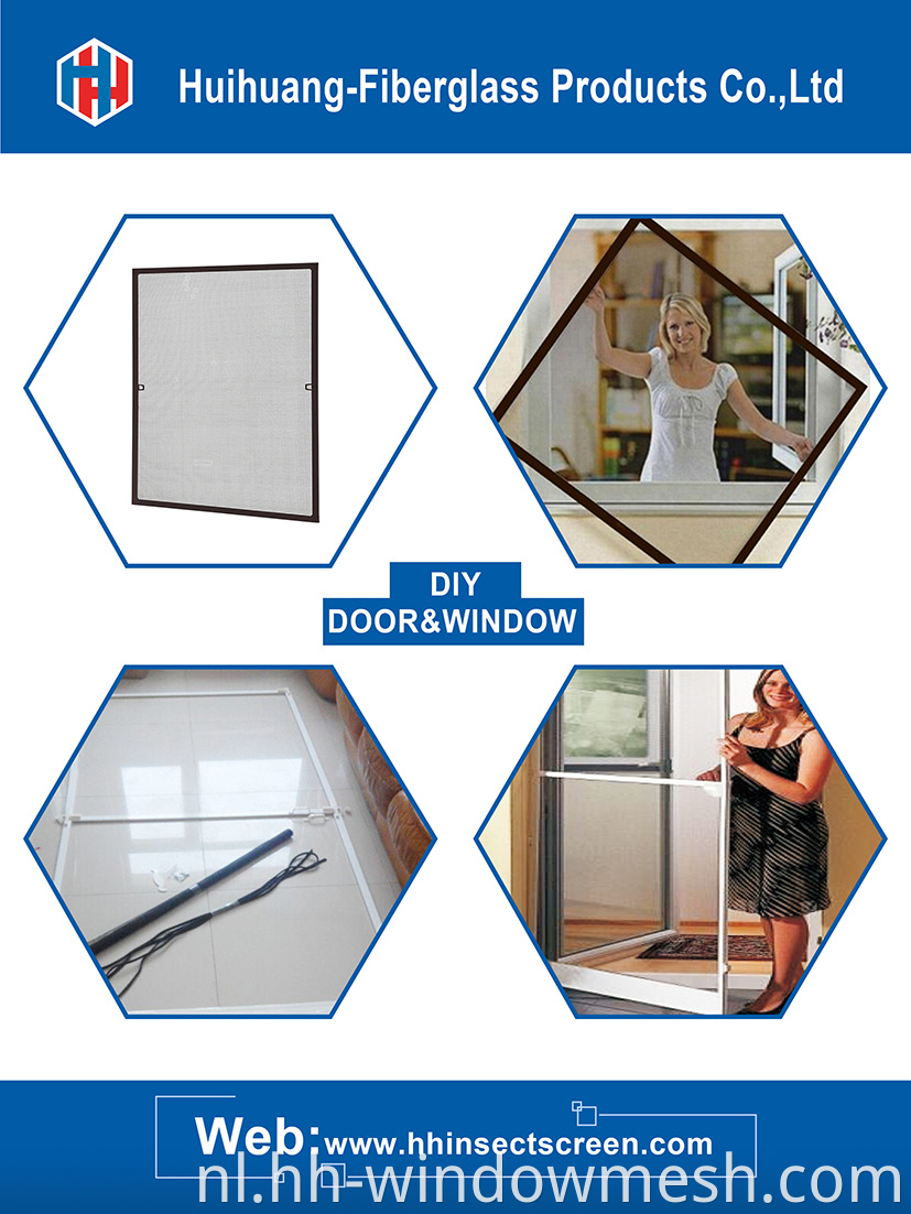 glasvezel muggenscherm voor Windows Nets Fiberglass Insect Screen
